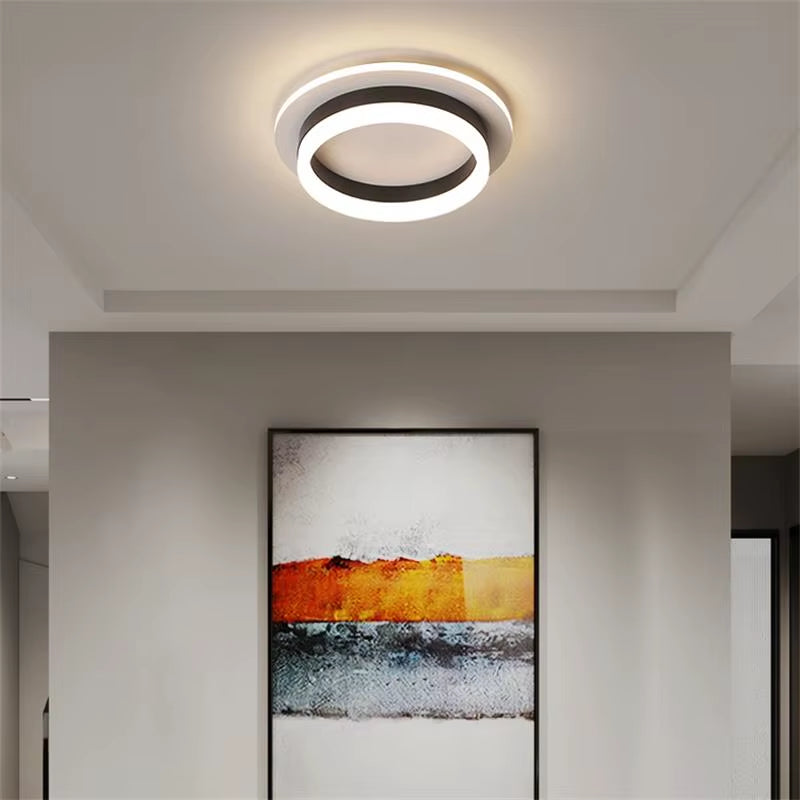 Modern LED Chandelier Indoor Lighting for Corridor Hallway Surface Mounted Acrylic Ceiling Light Dimmable Lamp Lustres HOME Deco