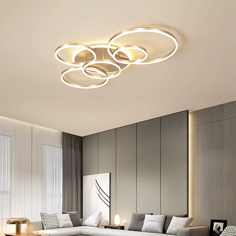 Modern LED Ceiling Chandelier Dimmable – Indoor Ceiling Lamp for Living Room, Study, Bedroom & Home Décor